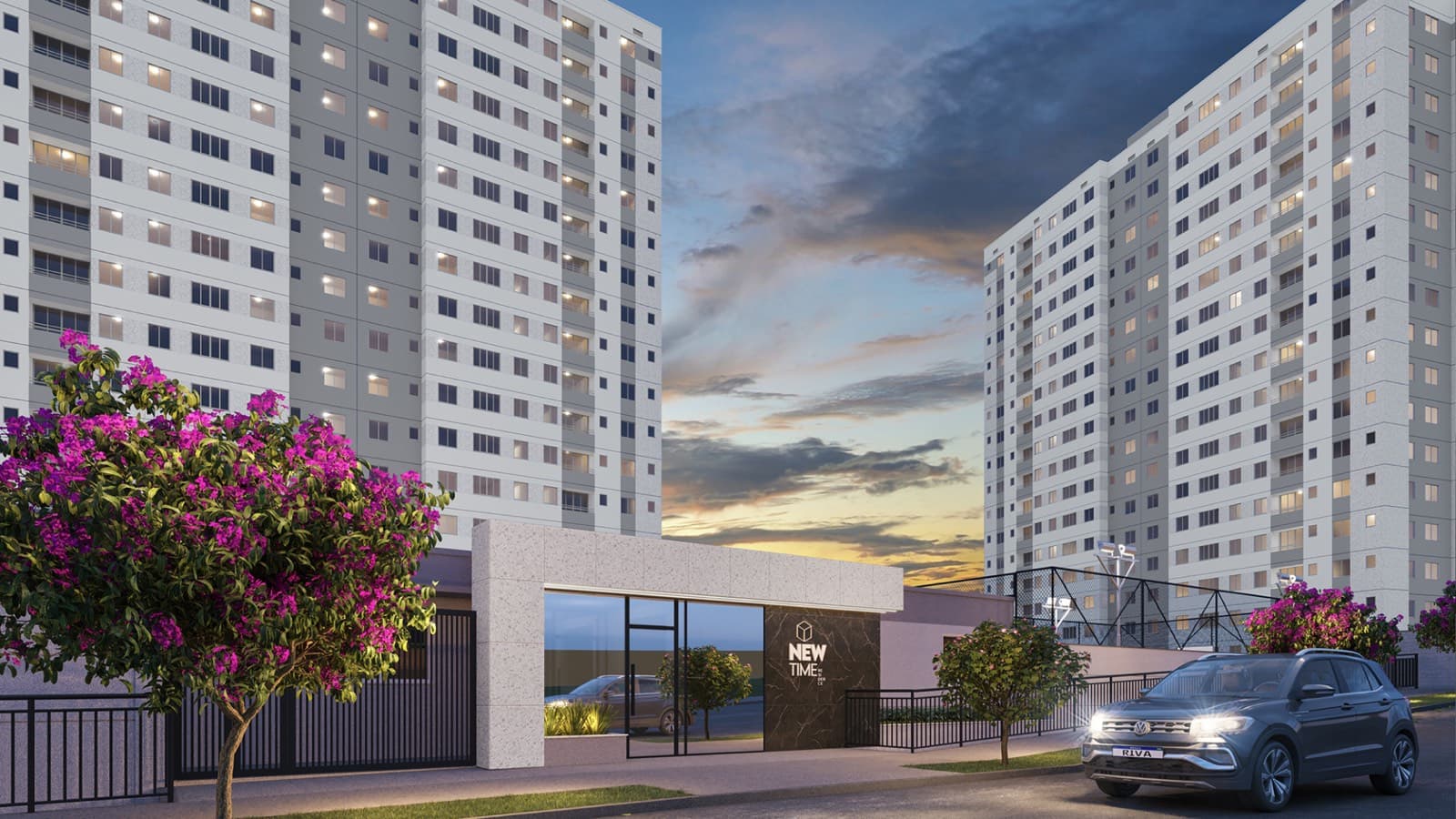New Time Residence — Riva, Contagem